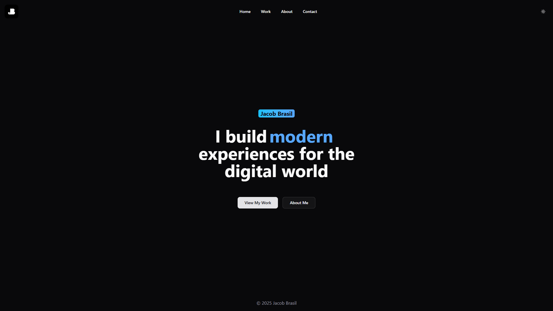 Portfolio Website